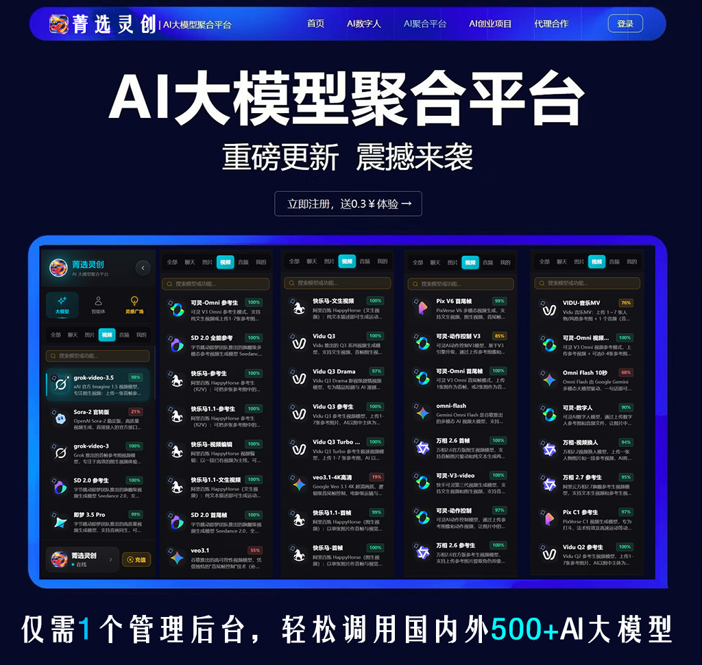菁选灵创电商生图与视频案例